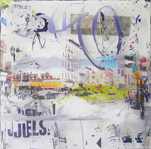 Gregory Watin artwork - street CHINATOWN