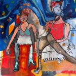 Holding while falling